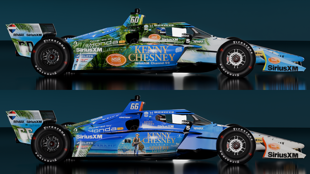 Chesney to join the ranks of Meyer Shank SiriusXM liveries at Barber
