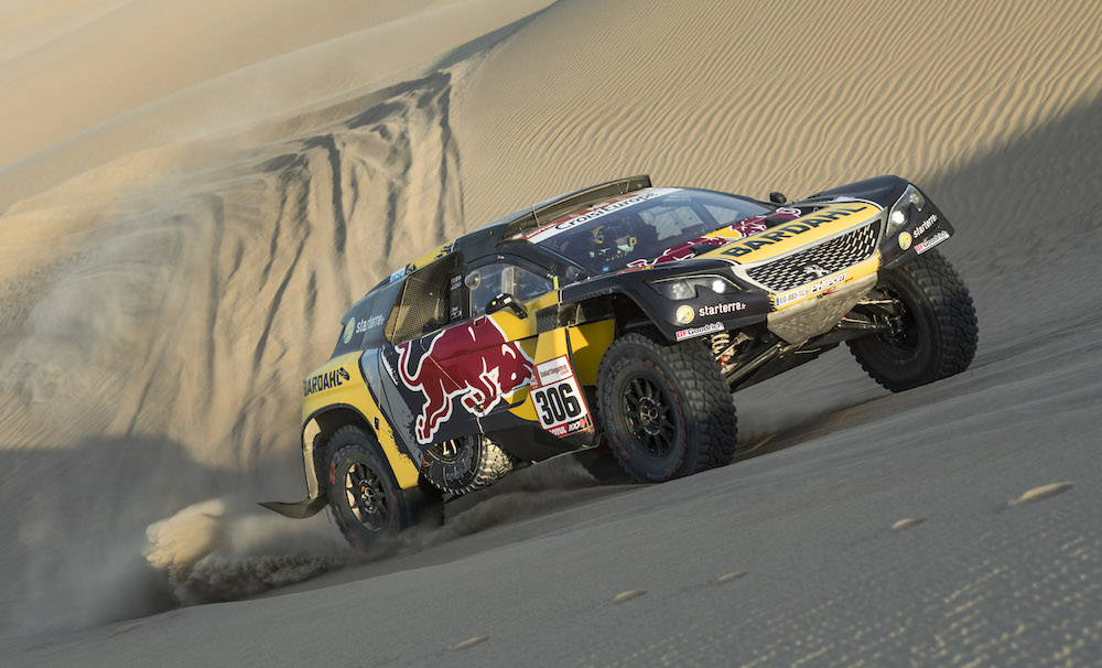 Loeb wins Dakar Stage 2