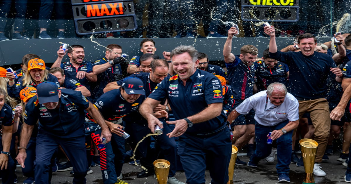 Horner pays tribute to RBR team after record-breaking 12th consecutive ...