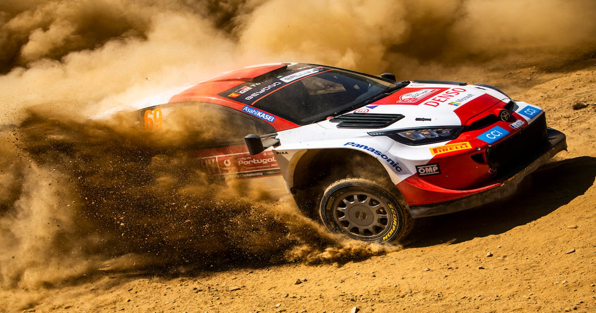 Rovanpera ahead after punishing WRC Rally Portugal Friday | RACER