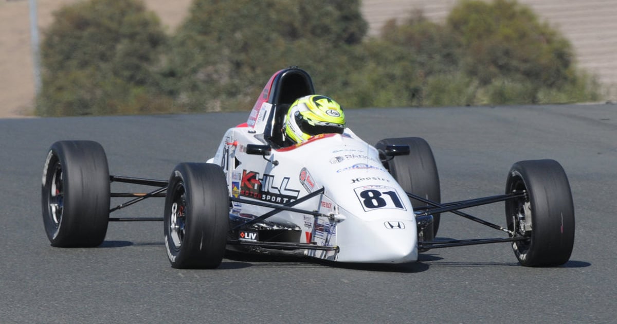 Kotyk captures Formula F Runoffs win | RACER