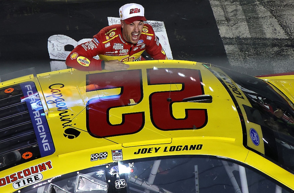 Logano steals a win amidst old-school NASCAR bedlam at Bristol