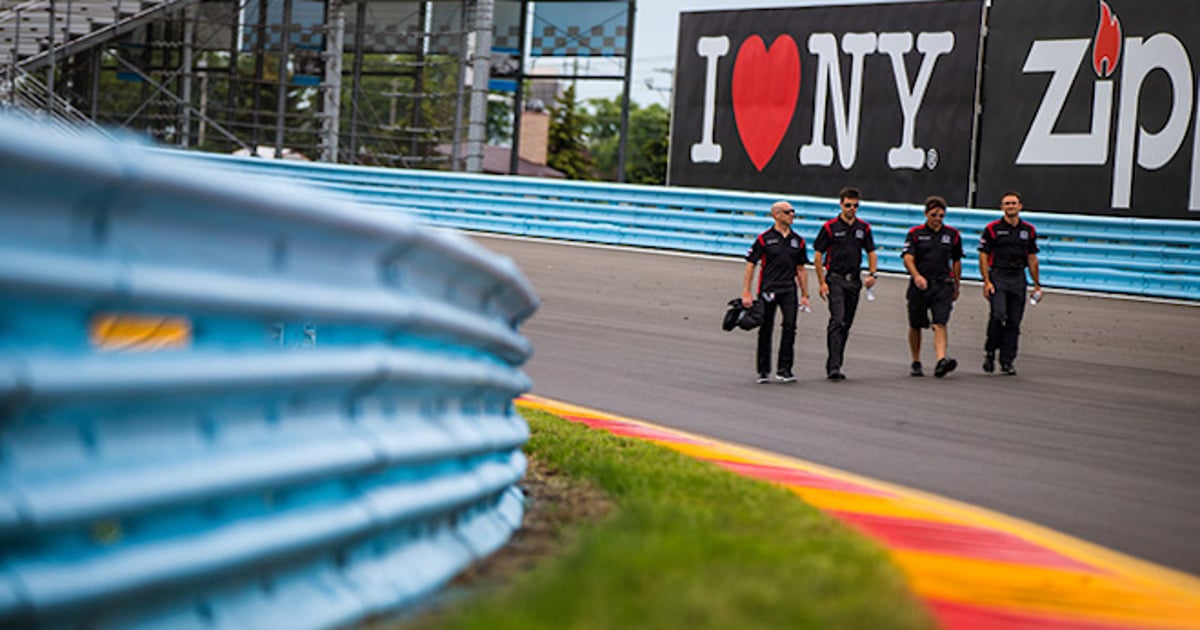 The track walk | RACER
