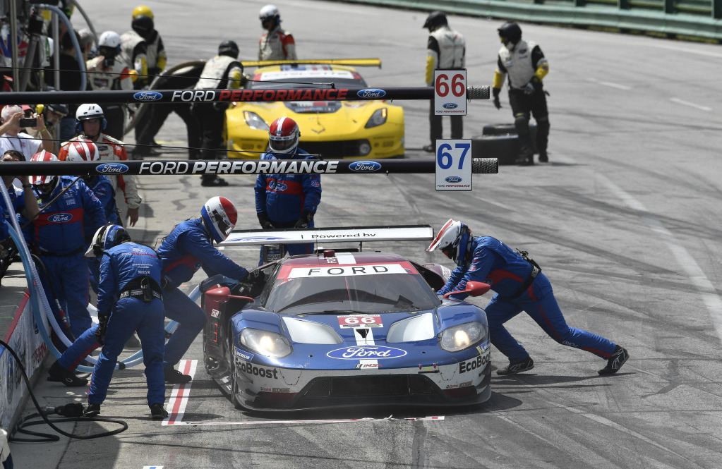Divergent paths, hopes for Ford and Corvette at Petit