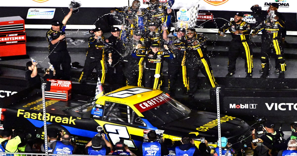 Sanchez avoids Truck Series chaos to nab first career win at Daytona ...