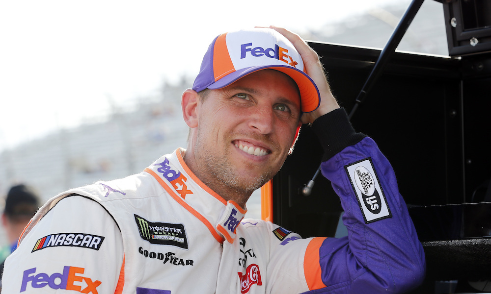 Hamlin leads JGR 1-2 in opening Bristol practice