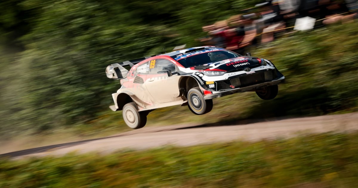 Rovanpera closes in on first WRC Rally Finland win after dominant ...