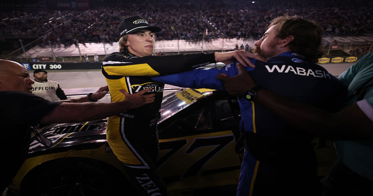 NASCAR won't penalize Hocevar or Blaney for Bristol fight | RACER