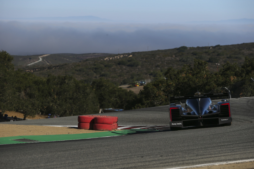 Action Express Cadillacs 1-2 in foggy warm-up
