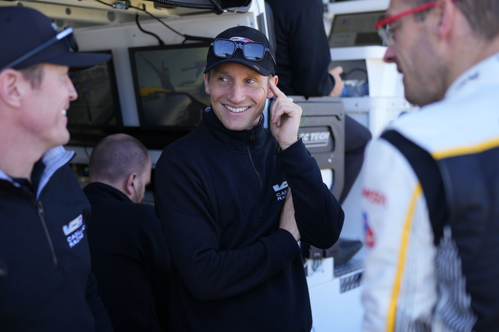 Van der Zande celebrating 100 IMSA starts at Laguna Seca