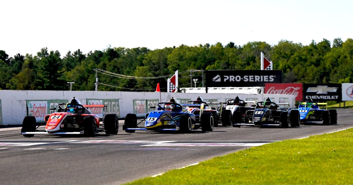 Quimby sweeps first two F4 US races at CTMP | RACER