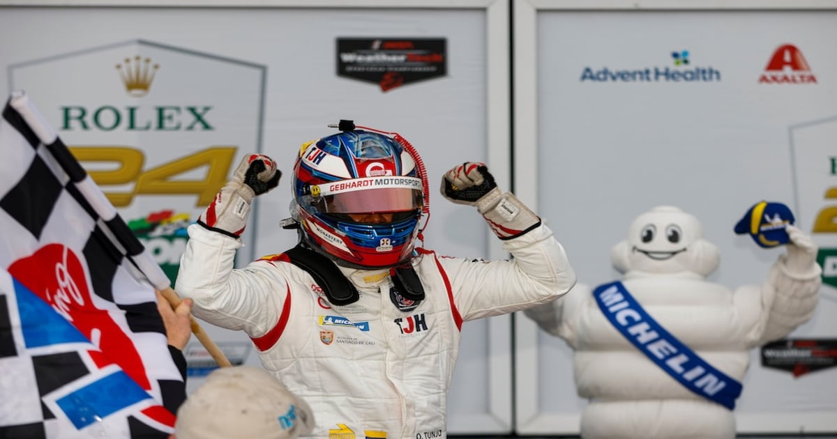 Tunjo, Workman double up at Daytona in wet, wild VP Racing Challenge ...