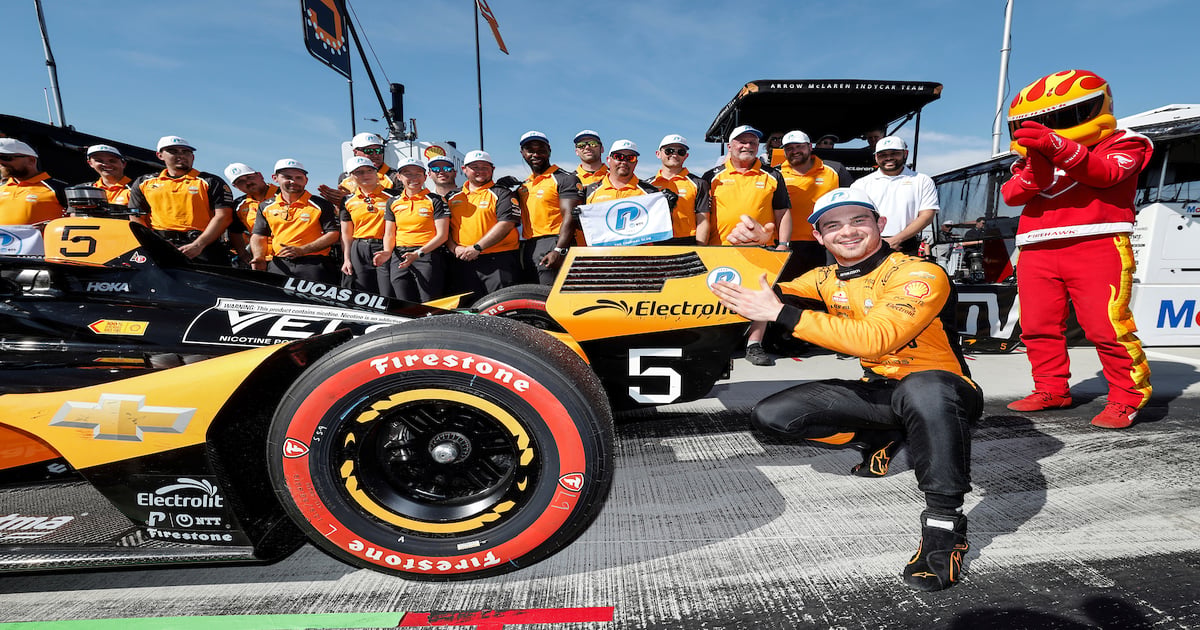 O'Ward crushes pole dry spell with Arrow McLaren 1-2 at Thermal | RACER
