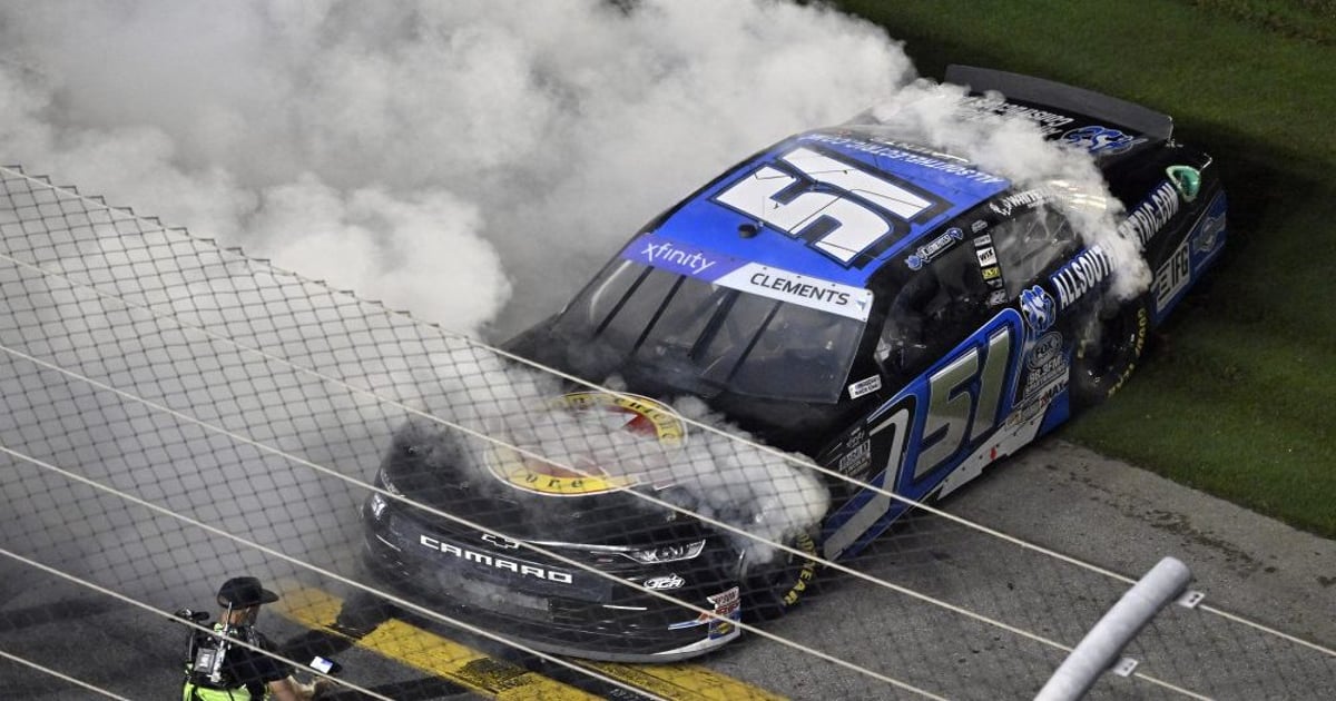 Clements scores Daytona upset in wild NASCAR Xfinity race | RACER