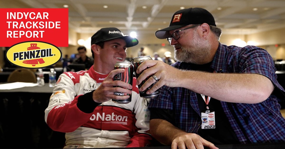 Long Beach IndyCar victory lap with Kyle Kirkwood and Marshall Pruett ...