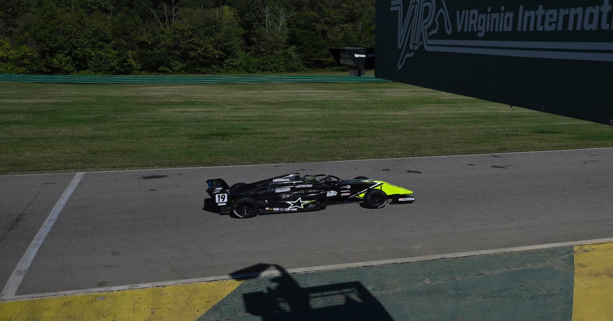 Becklin, Lacey nab first FR Americas and F4 US wins at VIR | RACER