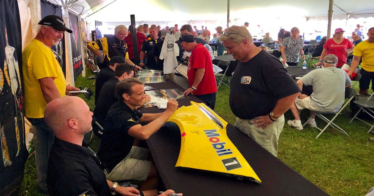 Dan Binks, Corvette Racing charity gala a success at Road America | RACER
