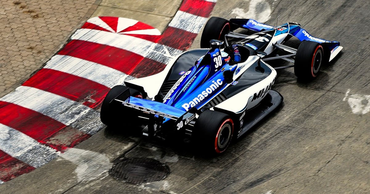 Sato paces third Toronto practice | RACER