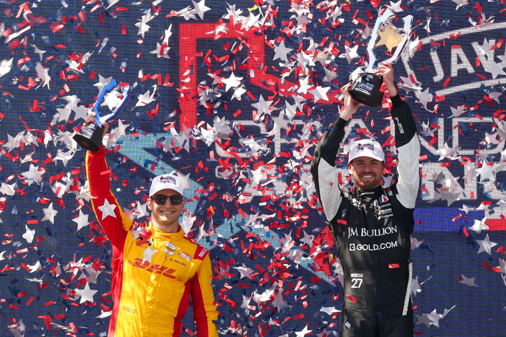 Palou and Kirkwood enjoying closer IndyCar title fight