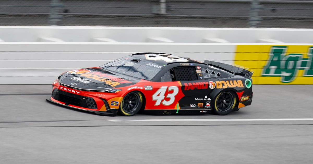 Jones transported to local hospital after hard hit at Talladega | RACER