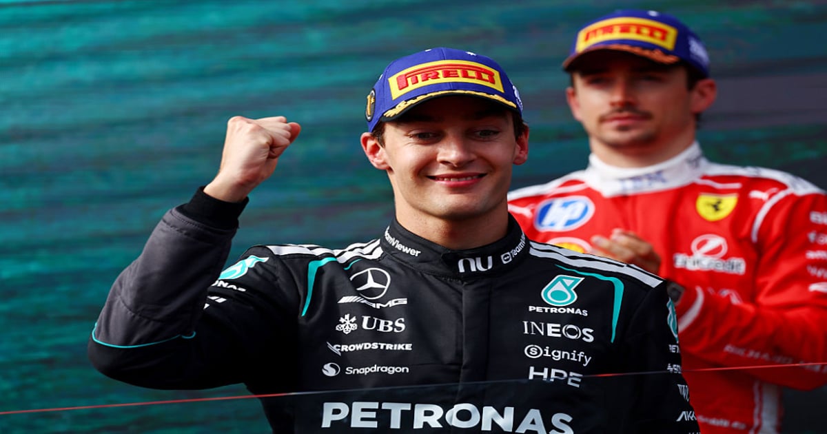 Russell resists early Ferrari pressure to win Australian Grand Prix | RACER