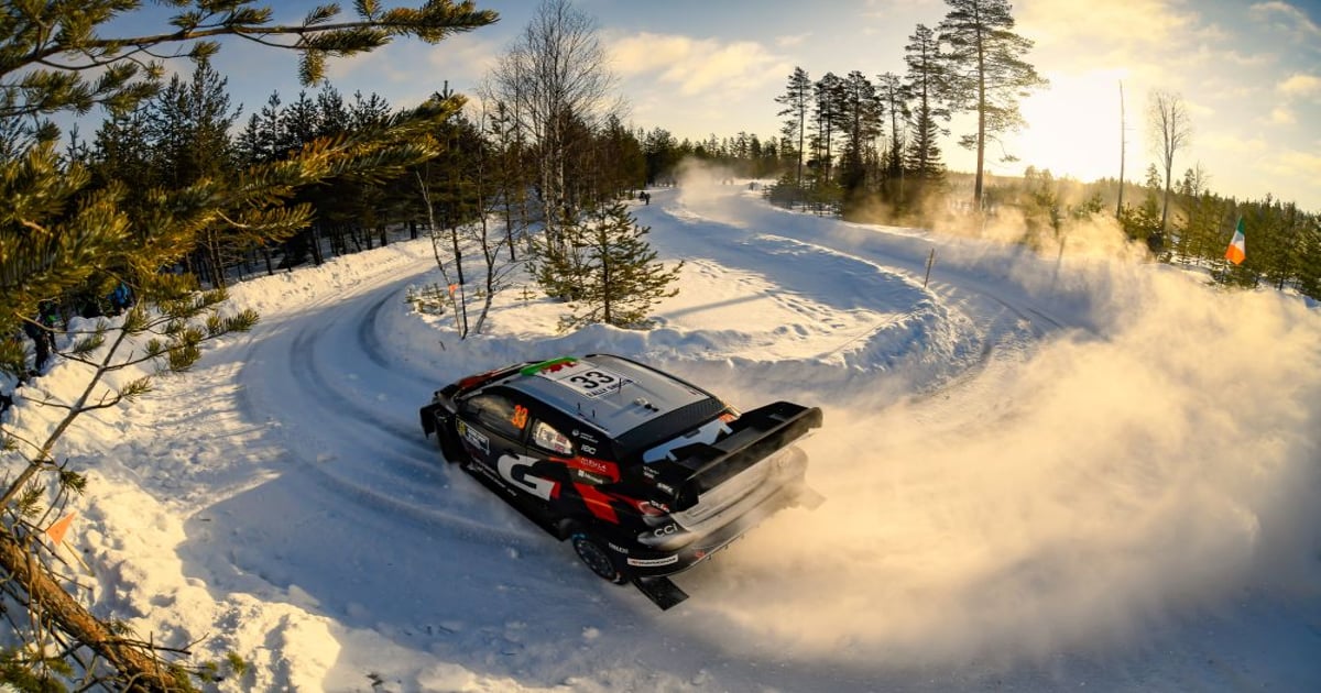 Evans takes slender WRC Rally Sweden lead into Sunday shootout | RACER