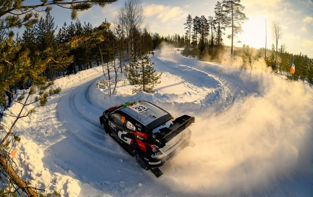 Evans takes slender WRC Rally Sweden lead into Sunday shootout | RACER