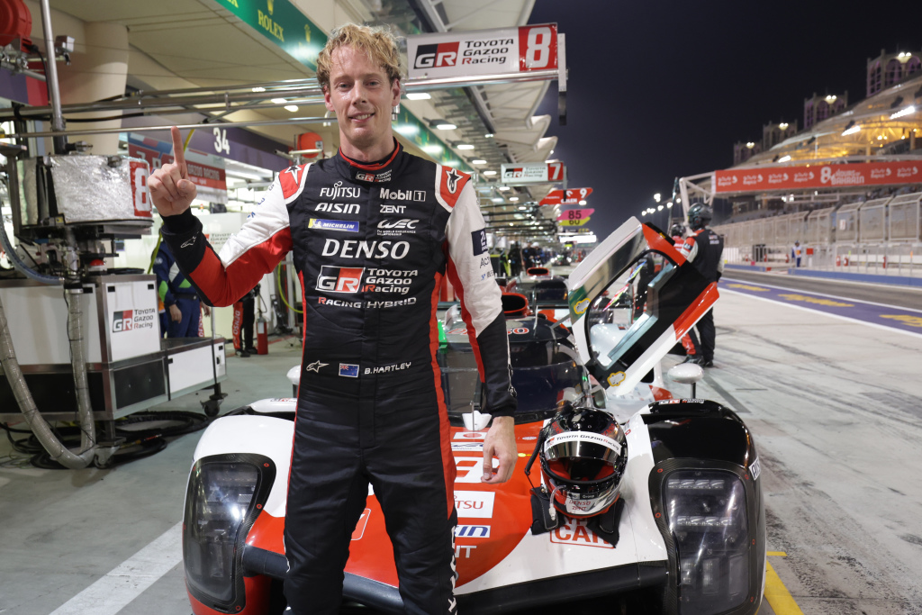 Hartley scores pole for Toyota at Bahrain WEC finale
