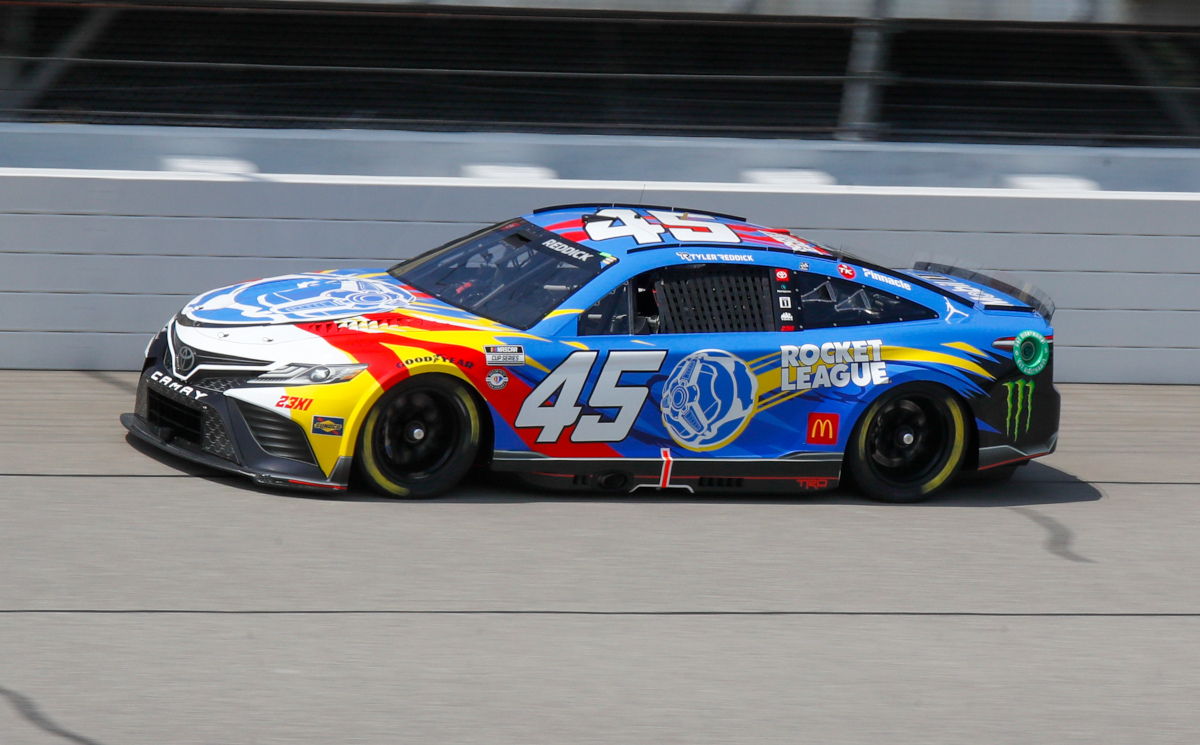 Reddick paces eventful Cup practice at Kansas Speedway