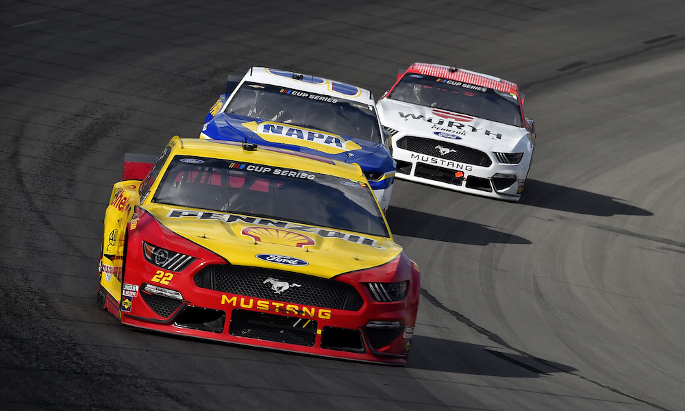 Logano encouraged by third at Texas
