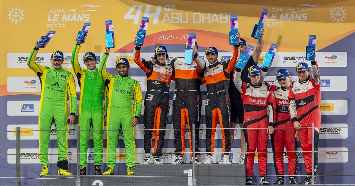 DKR wins Abu Dhabi finale as Crowdstrike by APR claims Asian Le Mans ...