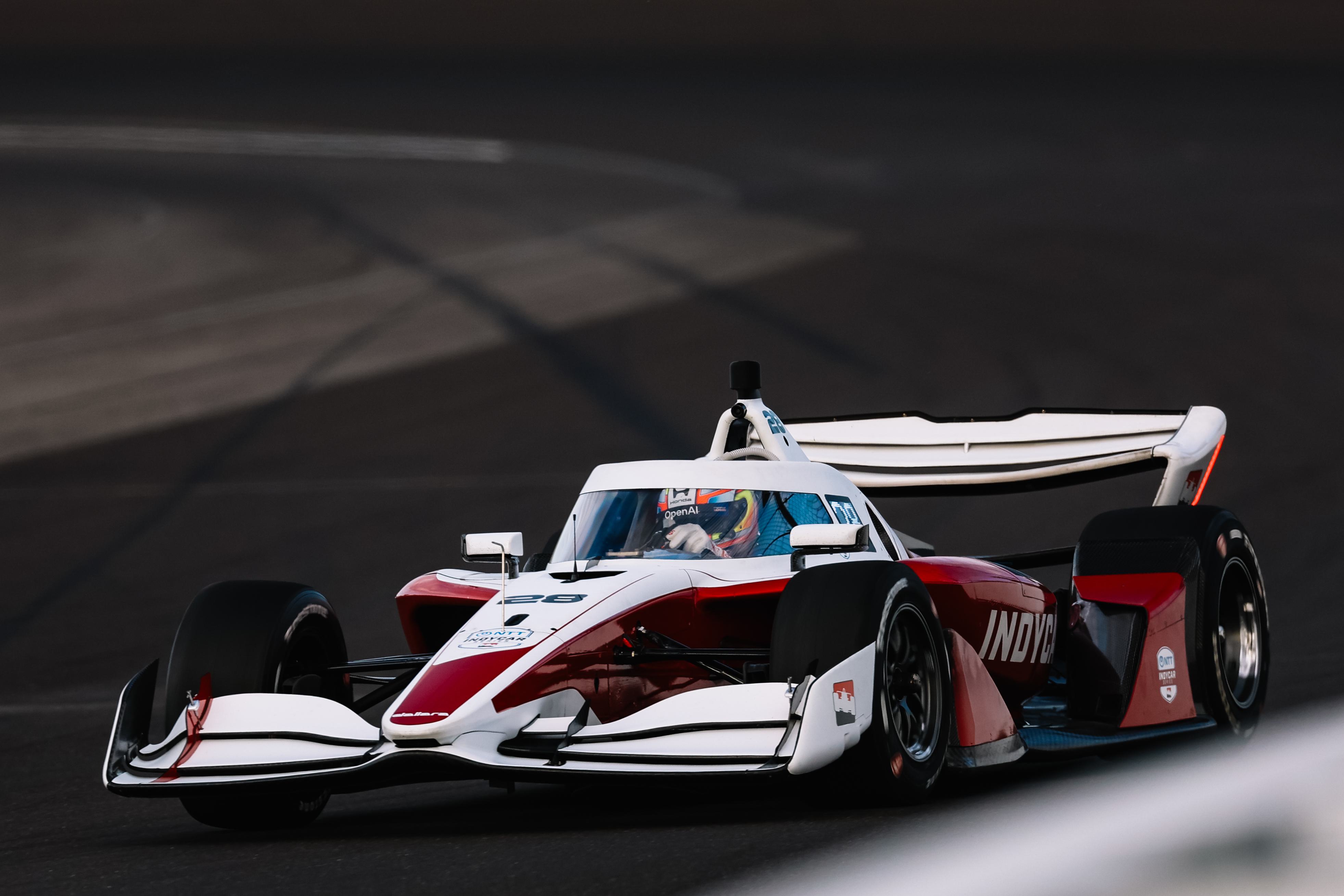 Palou completes 25 more laps in IR28 testing