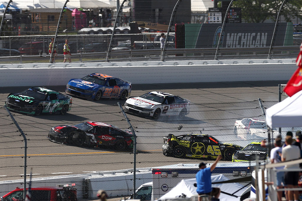 Reddick suffers first stumble of the season with Michigan DNF