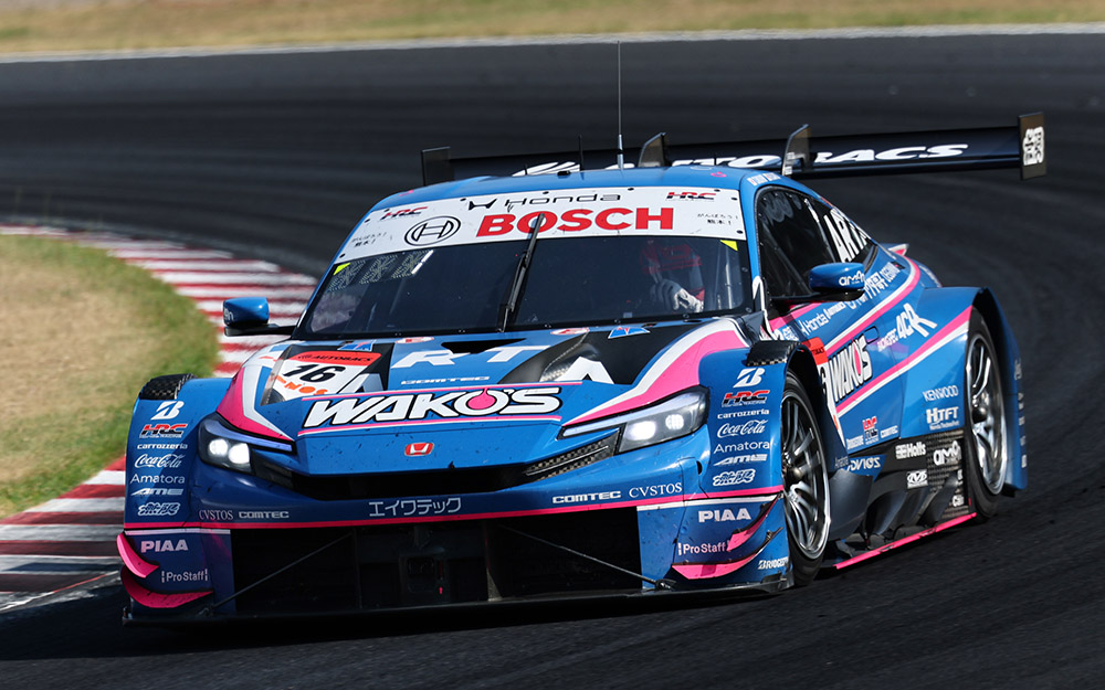 1-2-3 for Honda at Suzuka Super GT
