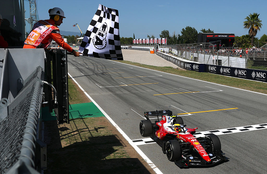 Hamilton’s three-stop scorcher nets his first Grand Prix win for Ferrari in Barcelona