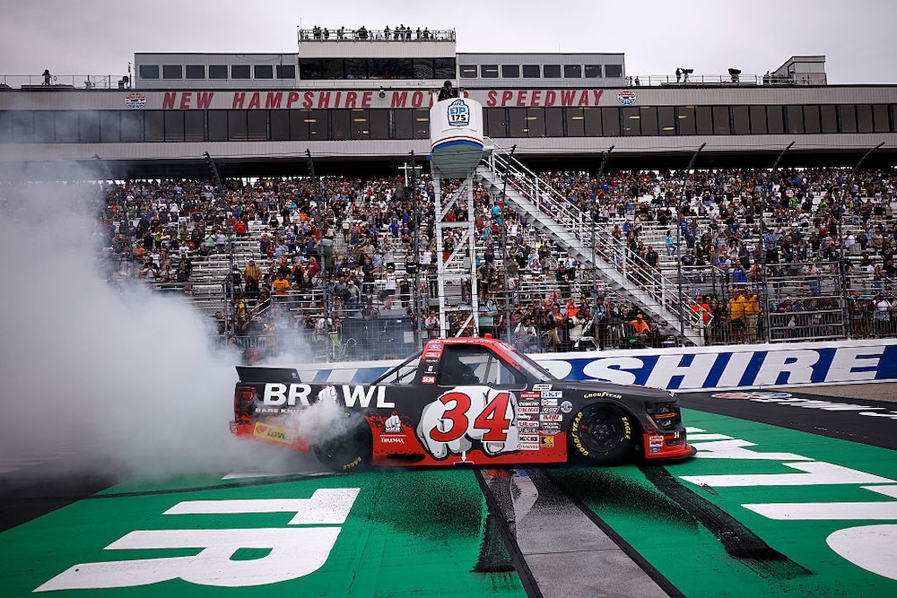 Riggs rules Trucks at New Hampshire