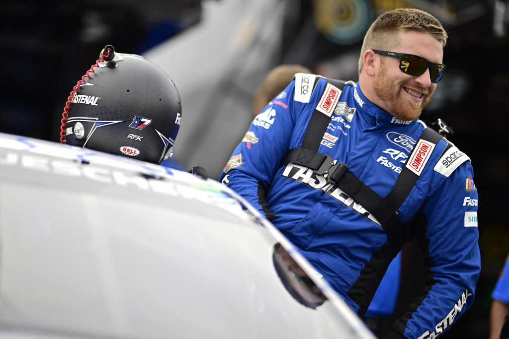 Buescher to start All-Star Race second after heat win at North Wilkesboro