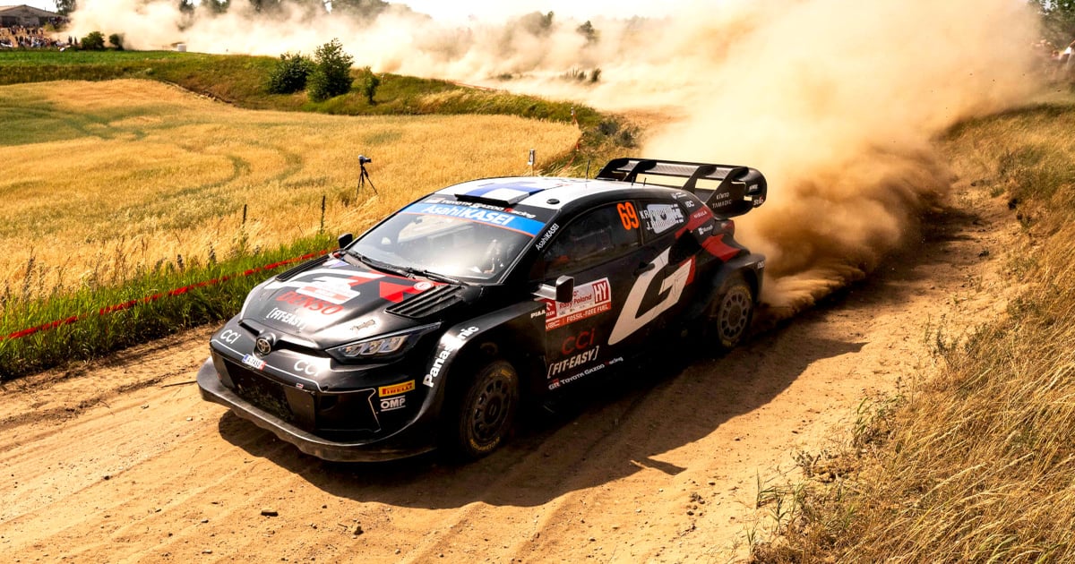 Rovanpera’s last-minute call-up ends in WRC Rally Poland win | RACER