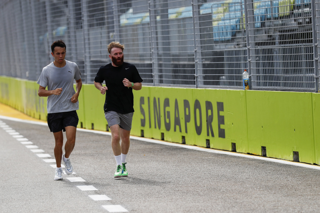 Albon surprised he was ready to return for Singapore