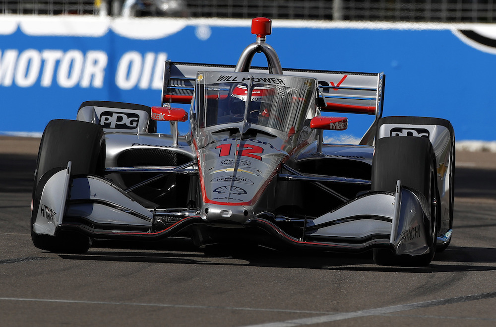 Power again the master of St Pete's concrete jungle in qualifying