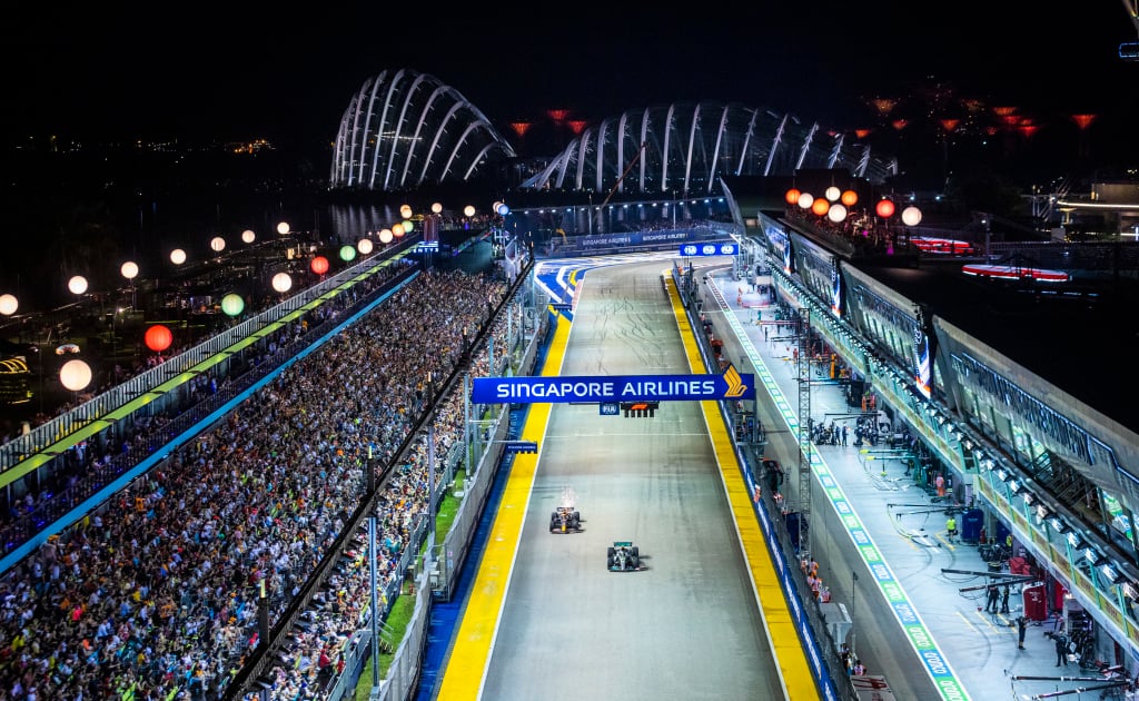 Sgp Layout Singapore GP announces temporary track layout changes | RACER