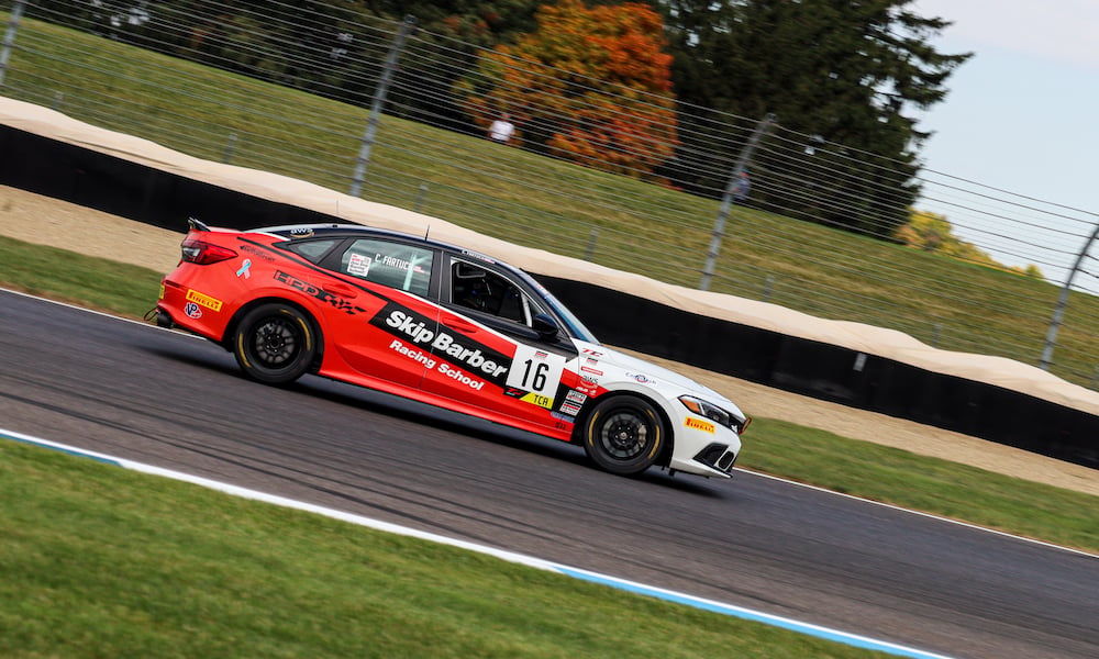 Skip French Racing Five podiums for Skip Barber Racing School at IMS | RACER