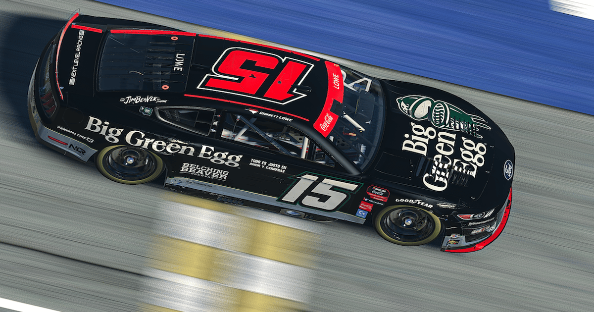 With early win, eNASCAR’s Lowe buys time to prepare for championship ...