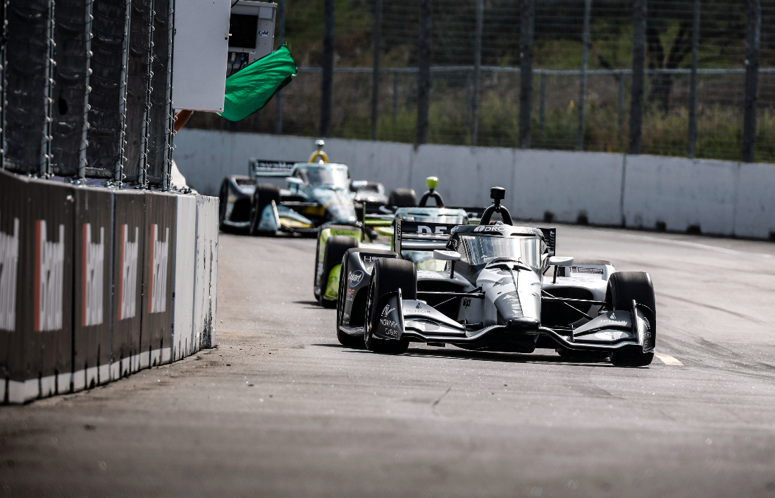 Foster steps up to pace second Markham IndyCar practice