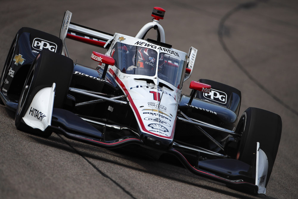 Newgarden keeps his edge in Saturday Iowa practice