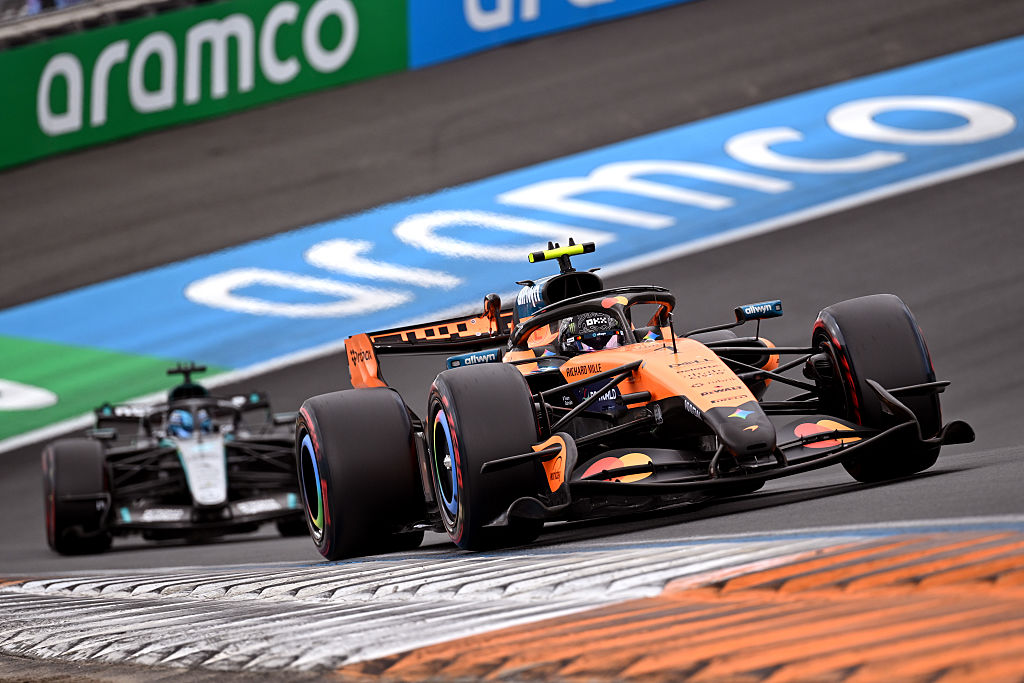 Norris beats Russell to Dutch GP pole