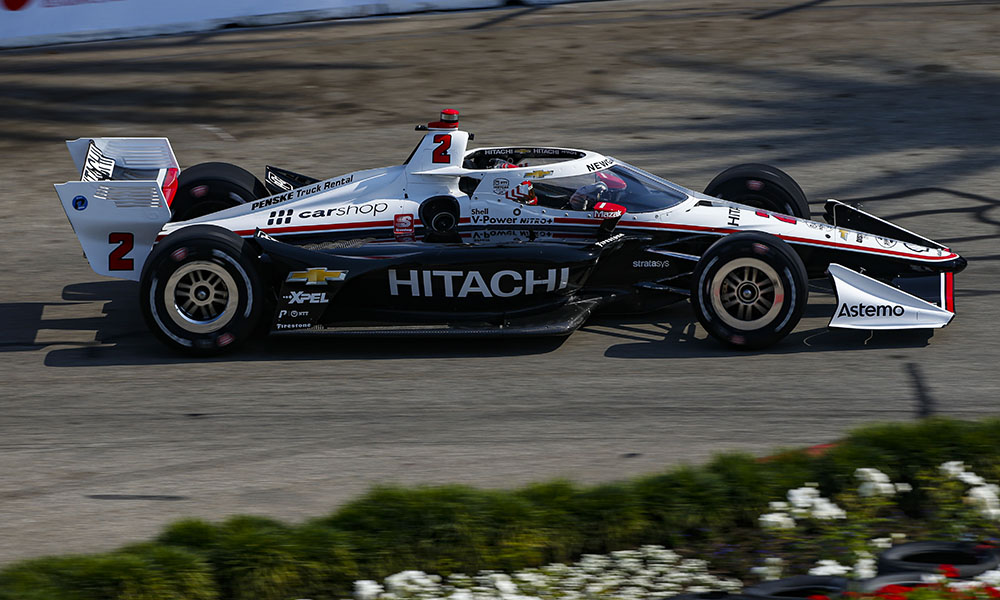 Newgarden captures last-gasp pole at Long Beach