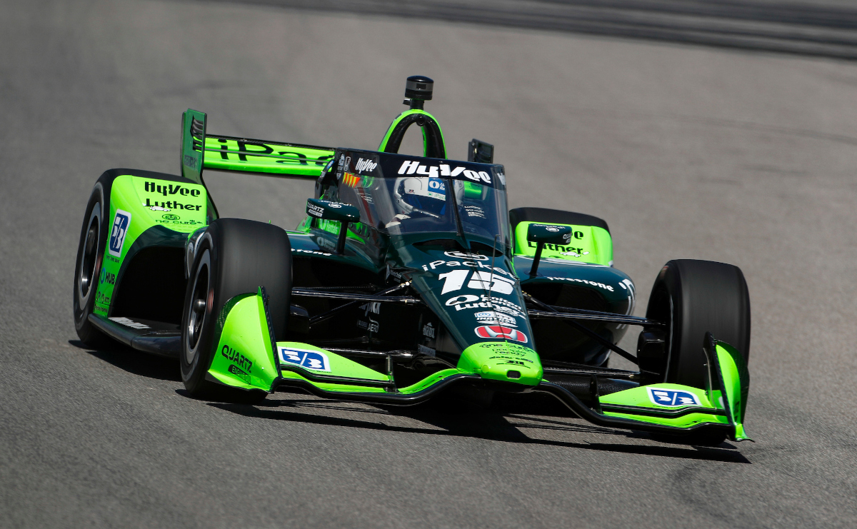 Rahal fastest in second IndyCar practice at WWTR