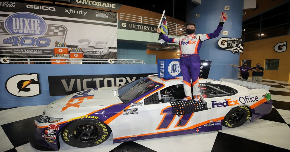 Hamlin wins for real in Homestead | RACER