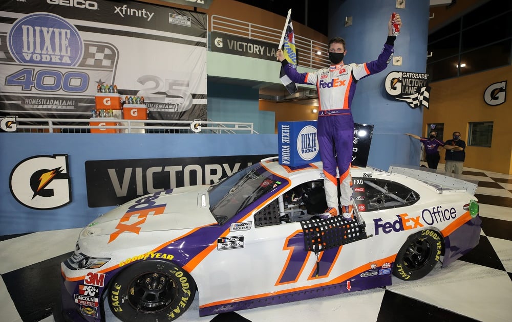 Home Racer Llc Hamlin wins for real in Homestead | RACER